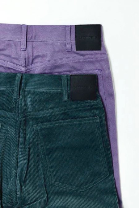 littlebig purple flare denim pants
