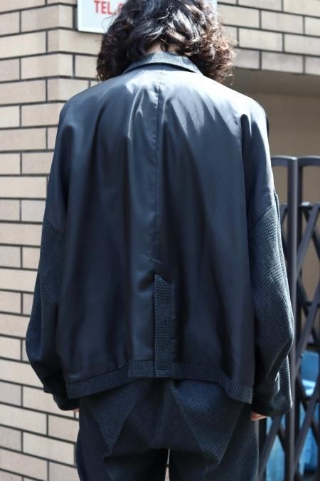 新品エレファブInside out Denim JKT NAVYfree着丈