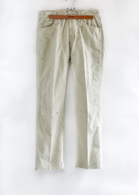 MASU（エムエーエスユー）のPAINTER CORDUROY TROUSERS（コーデュロイトラウザーズ）の通販サイト-大阪 堀江 PALETTE  art alive（パレットアートアライヴ）-