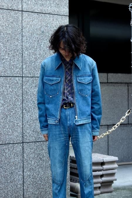 MASU（エムエーエスユー）のPAINTER DENIM BLOUSON（デニムブルゾン