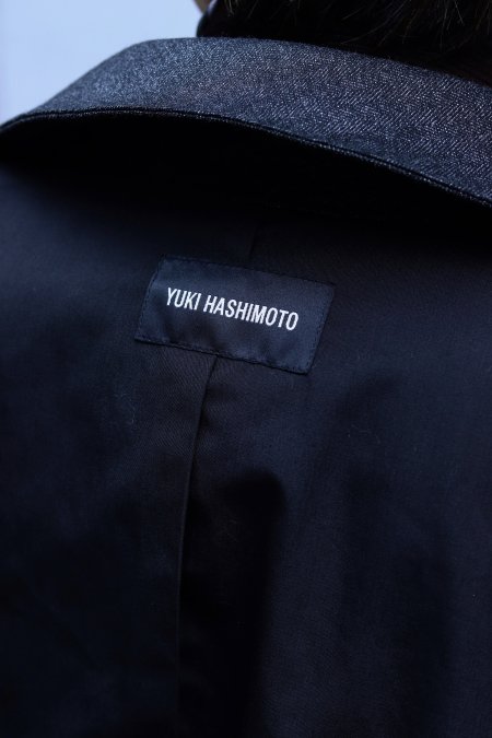 YUKI HASHIMOTO（ユウキ ハシモト）のBONDING COAT-BLACK（コート）の 