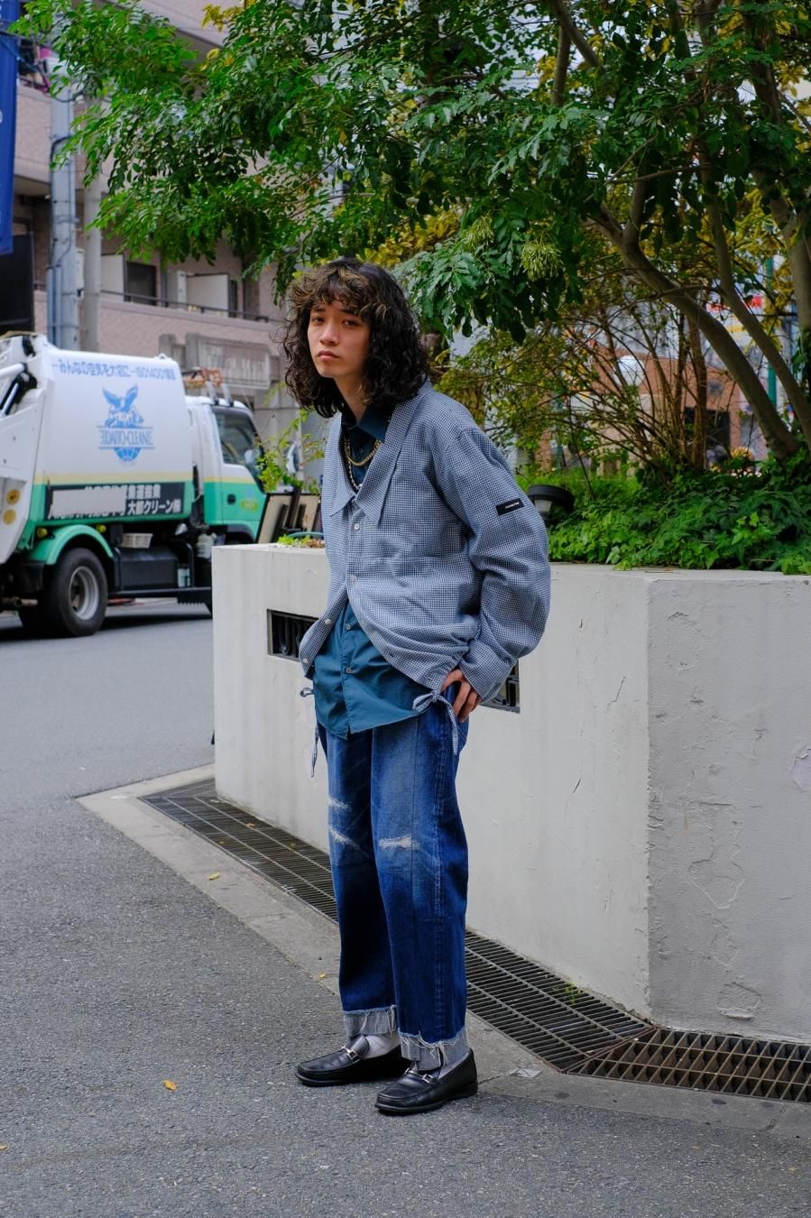 SYU.HOMME/FEMM(シュウ オム フェム)のOver neck Shirts SYU.HOMME/FEMM(シュウ オム フェム)のOver neck Shirts
