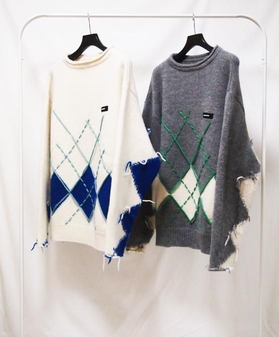 SYU.HOMME/FEMM（シュウ オム フェム）のInterstate-argyle hand sewn ...