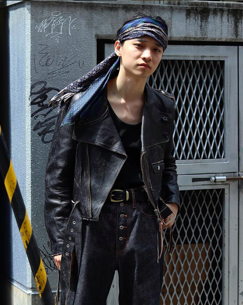 SUGARHILL（シュガーヒル）のCRUSHED LEATHER MOTORCYCLE JACKET