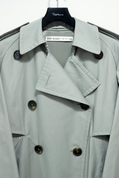 soe（ソーイ）のBelted Trench Coat-BEIGE（トレンチコート）の通販