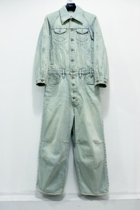 63%OFF!】 SUGARHILL19SS SELVAGE DENIM JAMPSUIT ecousarecycling.com