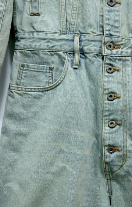 SUGARHILL(シュガーヒル)のFADED DENIM JUMPSUIT(デニム SUGARHILL(シュガーヒル)のFADED DENIM JUMPSUIT(デニム