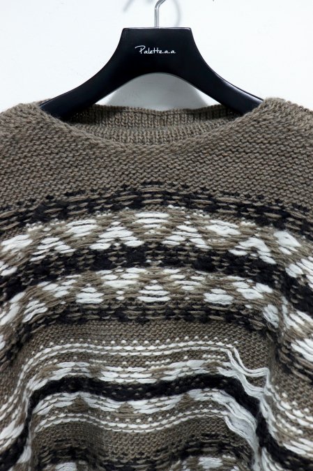 JOHN MASON SMITH（ジョンメイソンスミス）のFAIR ISLE HIGH NECK KNIT