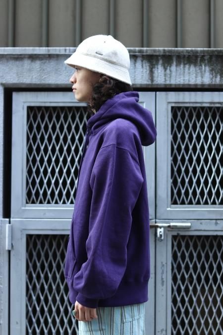 JOHN MASON SMITH（ジョンメイソンスミス）のPULLOVER HOODIE-EGGPLANT