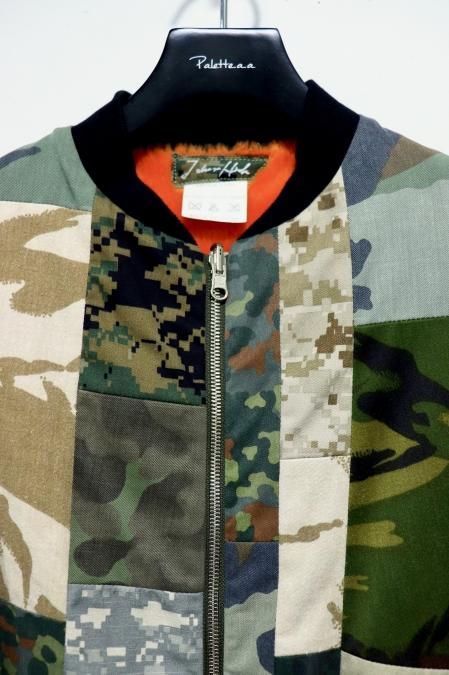 Takaya Hioki(タカヤヒオキ)のVintage Camo MA-1 Jacket(MA-1 Takaya Hioki(タカヤヒオキ)のVintage Camo MA-1 Jacket(MA-1