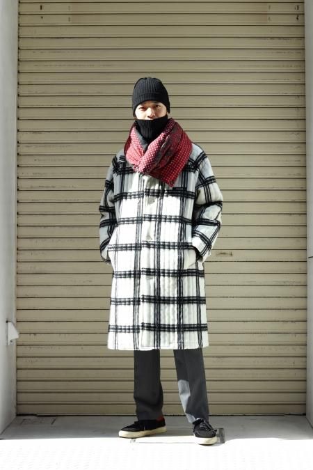 新品 JOHN SMEDLEY ジョンスメドレー イギリス製 HELICON SCARF