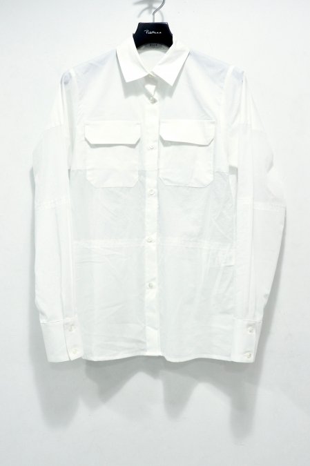tiit tokyo（ティート トウキョウ）のcombi border shirt-WHITE ...