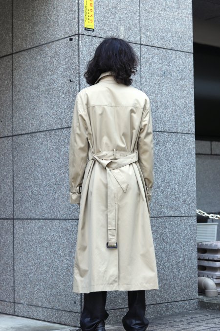 YUKI HASHIMOTO（ユウキ ハシモト）のCROSSOVER TRENCH COAT-BEIGE