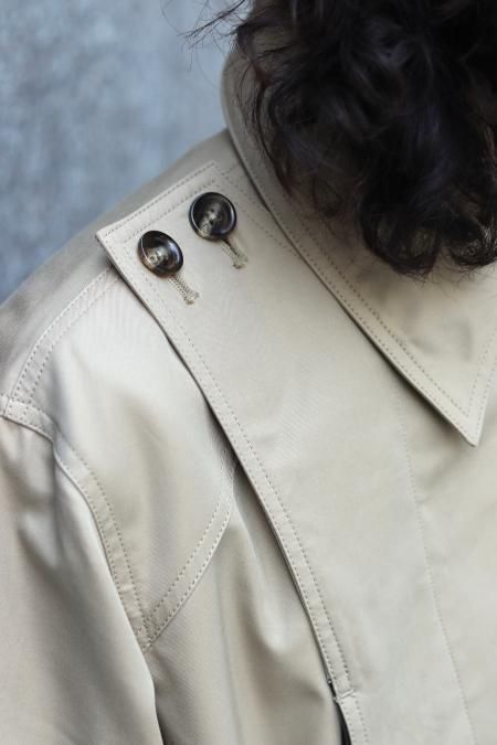 YUKI HASHIMOTO（ユウキ ハシモト）のCROSSOVER TRENCH COAT