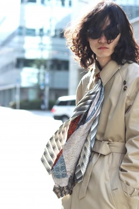 YUKI HASHIMOTO（ユウキ ハシモト）のCROSSOVER TRENCH COAT-BEIGE