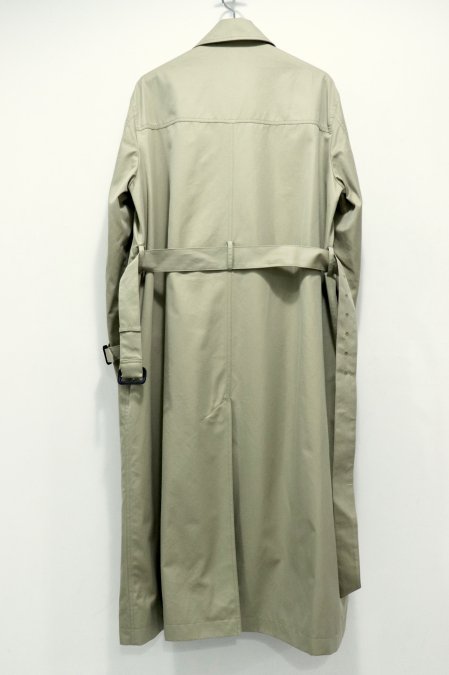 YUKI HASHIMOTO（ユウキ ハシモト）のCROSSOVER TRENCH COAT-BEIGE（トレンチコート）の通販サイト-大阪 堀江  PALETTE art alive（パレットアートアライヴ）-