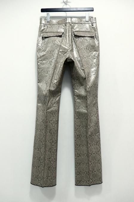 マイナス［ー］MINUS（マイナス）のSUSTAINNABILITY PYTHON TROUSERS