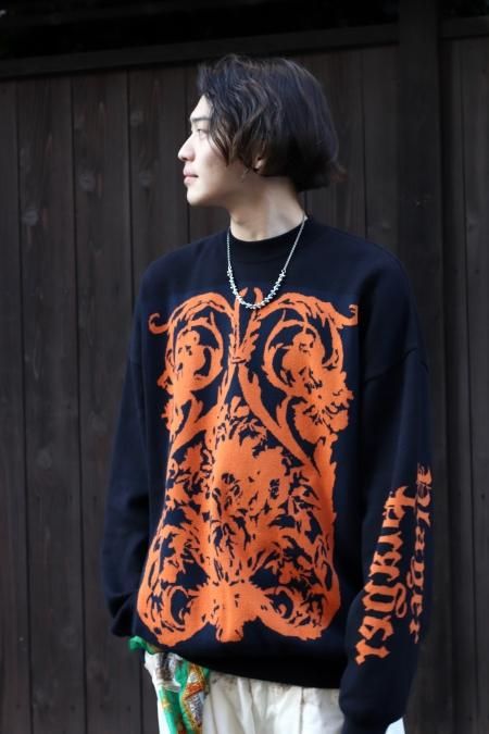 Children of the discordance（チルドレン オブ ザ ディスコーダンス）のFLAG DOUBLE FACE  KNIT（ニット）の通販サイト-大阪 堀江 PALETTE art alive（パレットアートアライヴ）-