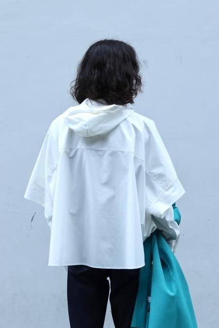 SYU.HOMME/FEMM（シュウ オム フェム）のDouble sleeve shirts-WHITE