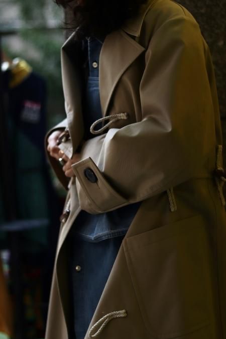 soe（ソーイ）のBelted Trench Coat-BEIGE（トレンチコート）の