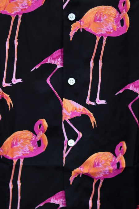 soe（ソーイ）のL/S Flamingo Shirt（ロングスリーブフラミンゴシャツ