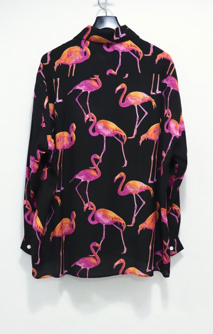 soe（ソーイ）のL/S Flamingo Shirt（ロングスリーブフラミンゴシャツ