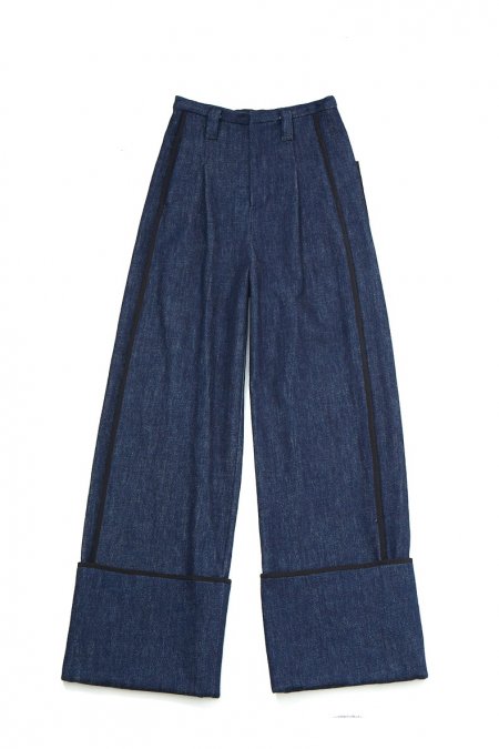 soe（ソーイ）のDenim Wide Pants（デニムワイドパンツ）の通販サイト