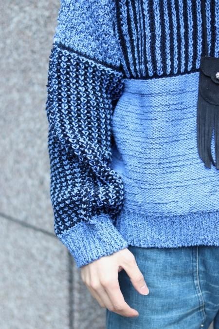 JOHN MASON SMITH（ジョンメイソンスミス）のMIX PATARN KNIT