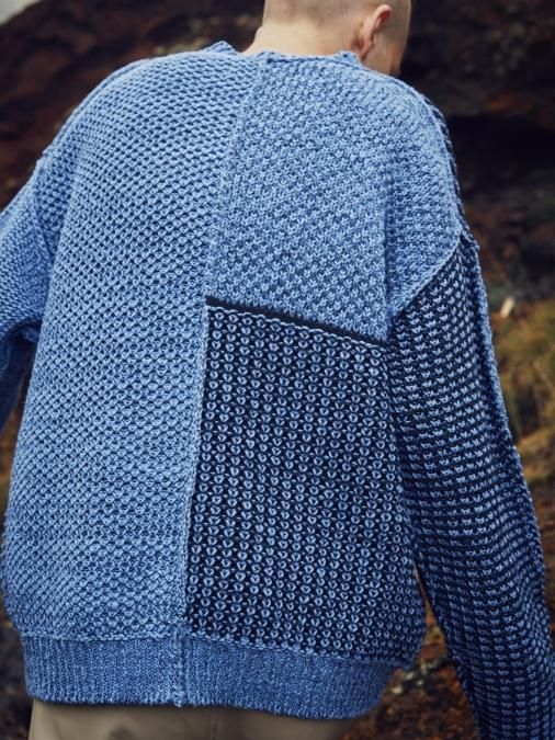 JOHN MASON SMITH（ジョンメイソンスミス）のMIX PATARN KNIT