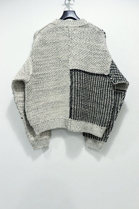 JOHN MASON SMITH（ジョンメイソンスミス）のMIX PATARN KNIT-NATURAL