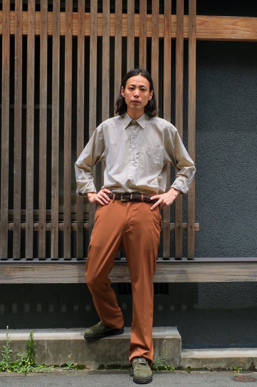 soe（ソーイ）のSaddleman Slacks Straight Flered Fit（フレア