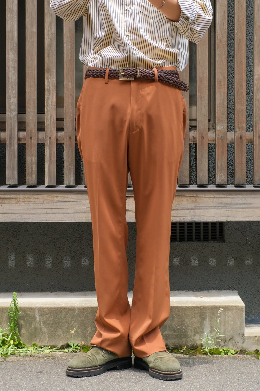 soe（ソーイ）のSaddleman Slacks Straight Flered Fit（フレア