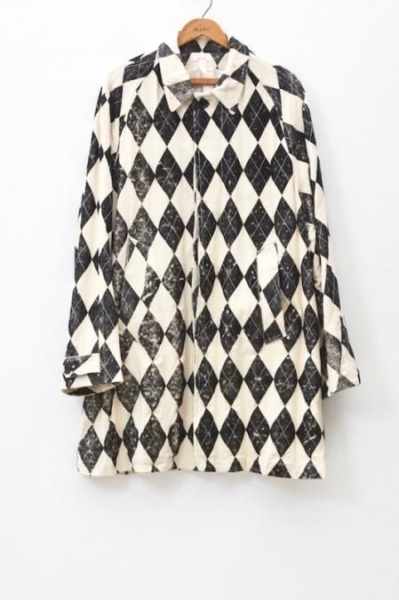 MASU 20ss ARGYLE COAT