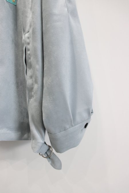 SUGARHILL（シュガーヒル）の EMBROIDERY SUEDE SWING TOP-GRAY