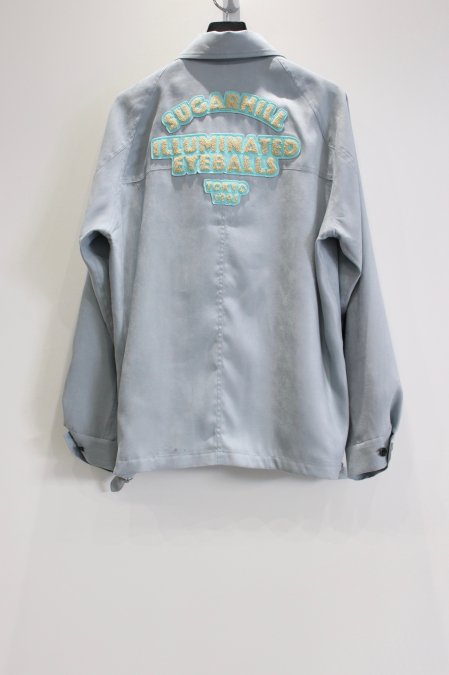 SUGARHILL（シュガーヒル）の EMBROIDERY SUEDE SWING TOP-GRAY