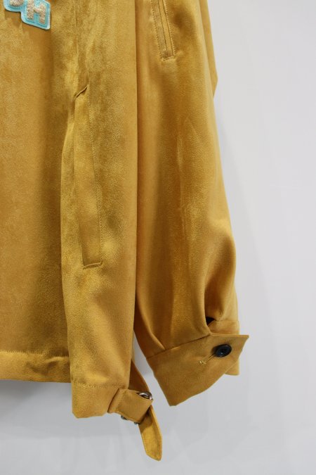 SUGARHILL（シュガーヒル）の EMBROIDERY SUEDE SWING TOP-YELLOW