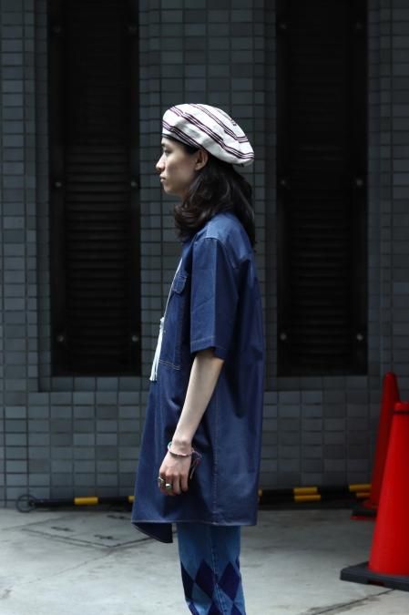 YUKI HASHIMOTO（ユウキ ハシモト）のDENIM CROSSOVER SHORT
