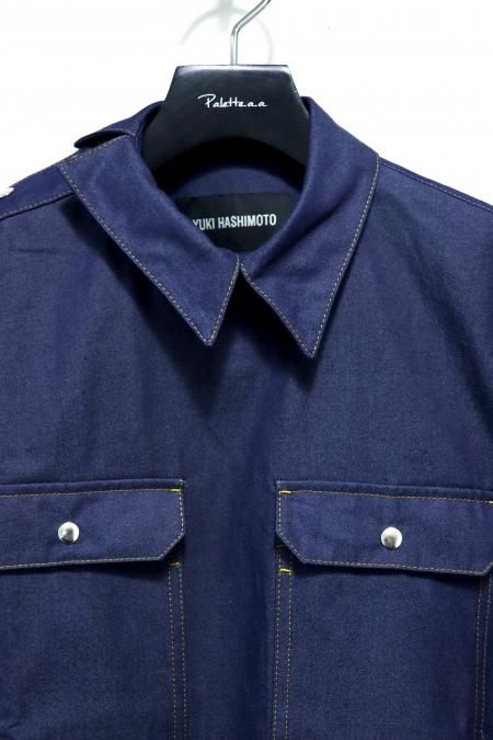 YUKI HASHIMOTO（ユウキ ハシモト）のDENIM CROSSOVER SHORT
