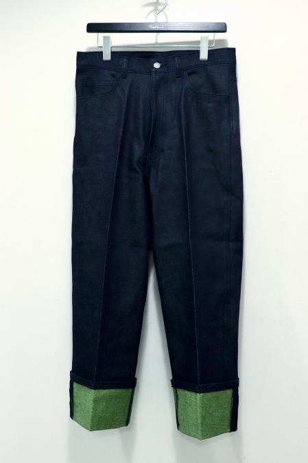 ウエスト約78cmYUKI HASHIMOTO 20ss WORK DETAIL JEANS