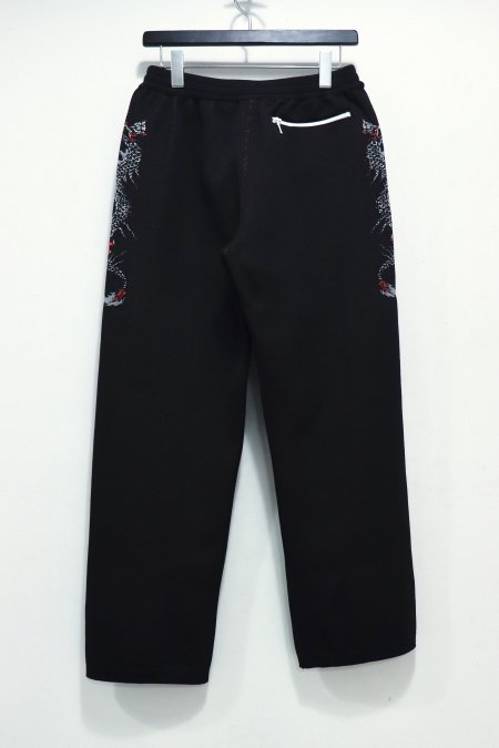 SYU.HOMME/FEMM（シュウ オム フェム）のDragon Knit Pants-BLACK