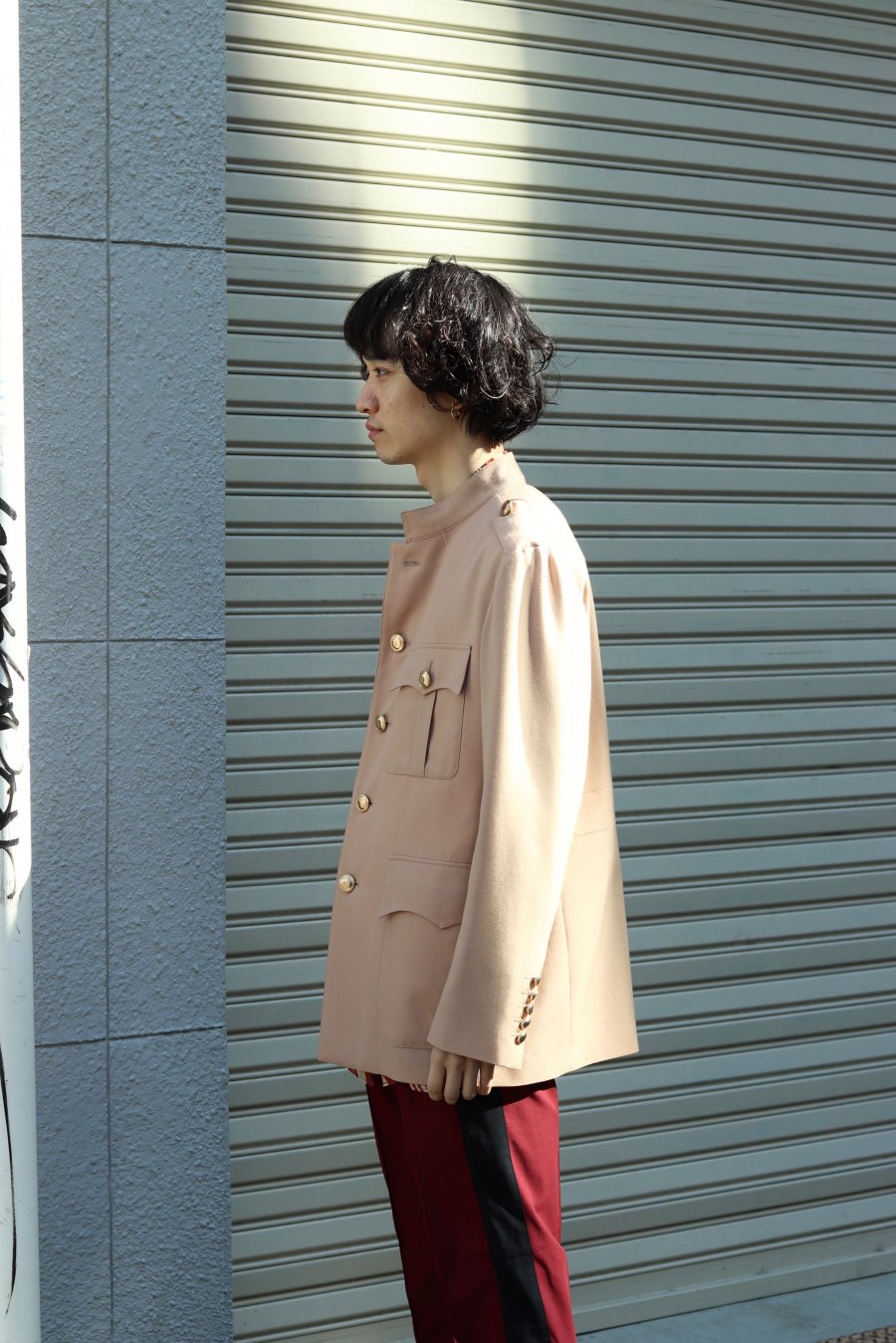 LITTLEBIG（リトルビッグ）のStand Collar Safari Jacket（ジャケット）の通販サイト-大阪 堀江 PALETTE art  alive（パレットアートアライヴ）-