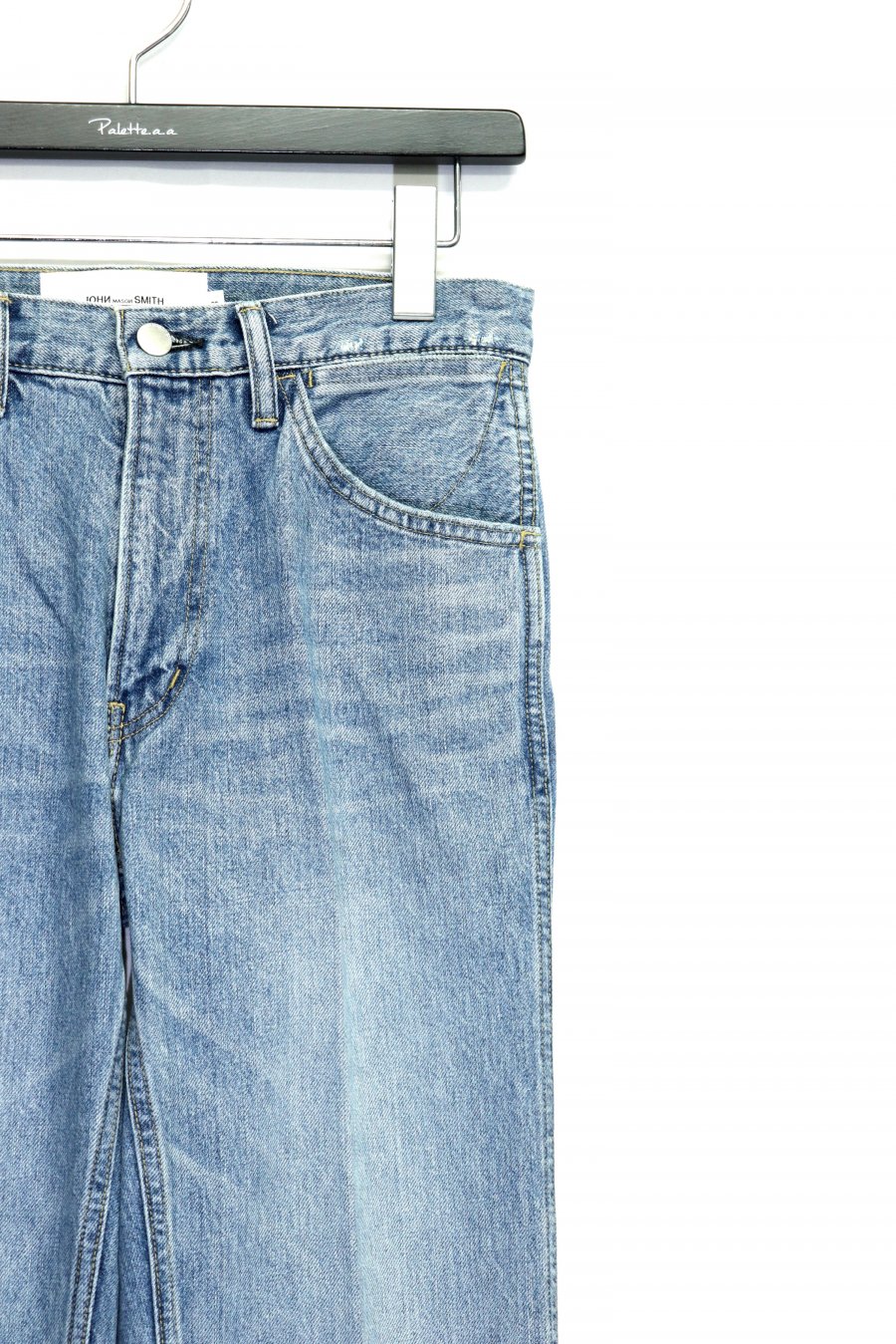 JOHN MASON SMITH（ジョンメイソンスミス）の5POCKET DENIM PANTS-LIGHT  BLUE（デニムパンツ）の通販サイト-大阪 堀江 PALETTE art alive（パレットアートアライヴ）-