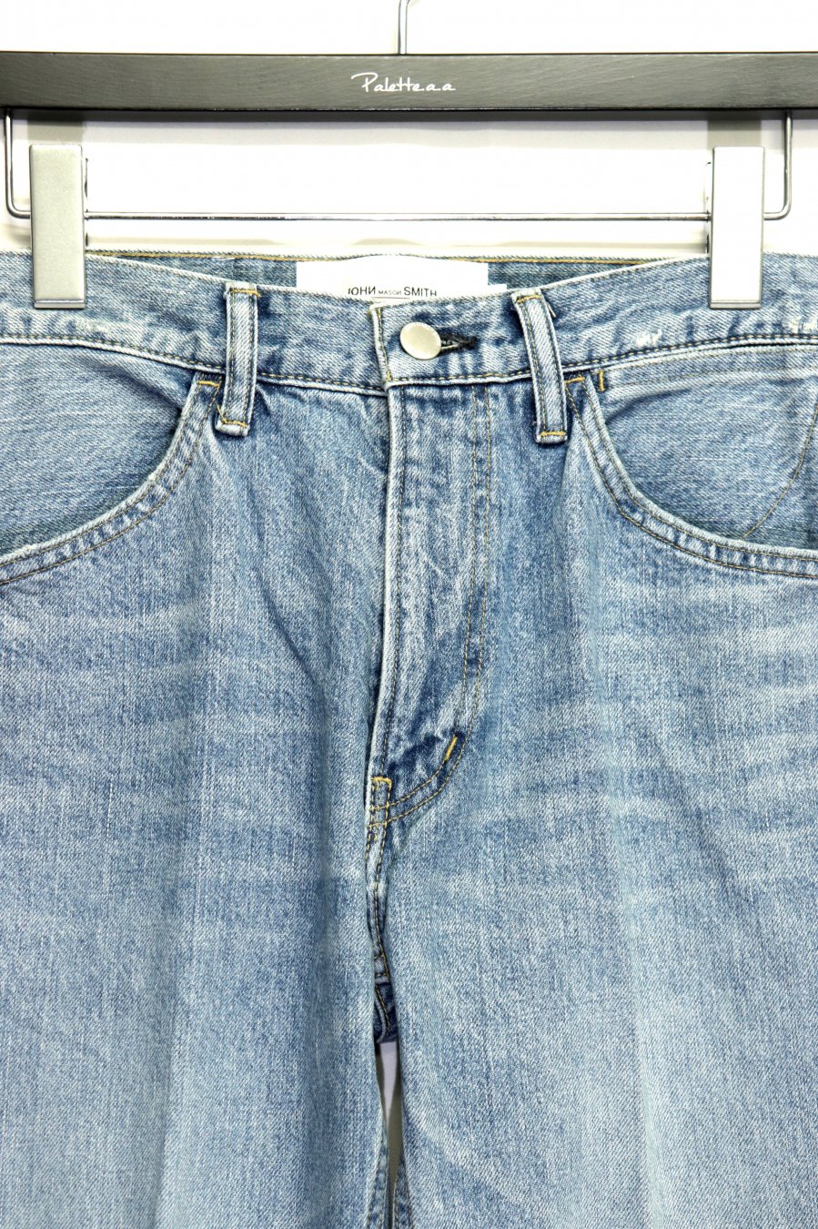 JOHN MASON SMITH（ジョンメイソンスミス）の5POCKET DENIM PANTS-LIGHT  BLUE（デニムパンツ）の通販サイト-大阪 堀江 PALETTE art alive（パレットアートアライヴ）-