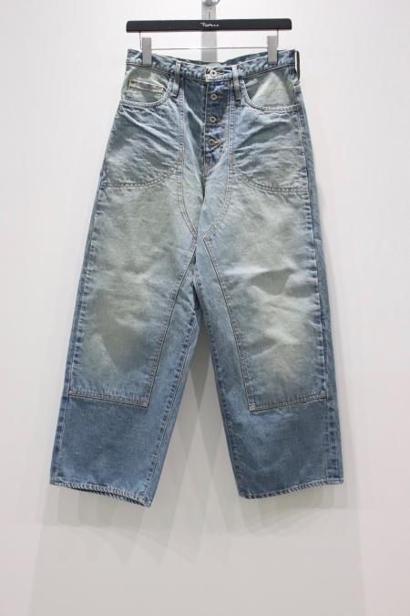 SUGARHILL（シュガーヒル）のDOUBLE KNEE FADED SELVEDGE DENIM PANTS（デニムパンツ）の通販サイト-大阪  堀江 PALETTE art alive（パレットアートアライヴ）-