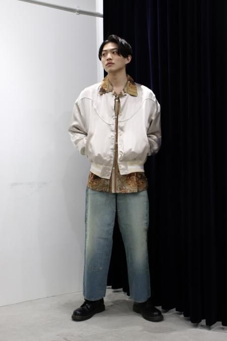 洗濯機可 sugarhill 22ss faded double knee pants | ochge.org