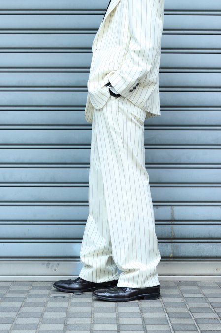 LITTLEBIG（リトルビッグ）のStripe Flare Trousers（ストライプフレアトラウザーズ）の通販サイト-大阪 堀江 PALETTE  art alive（パレットアートアライヴ）-