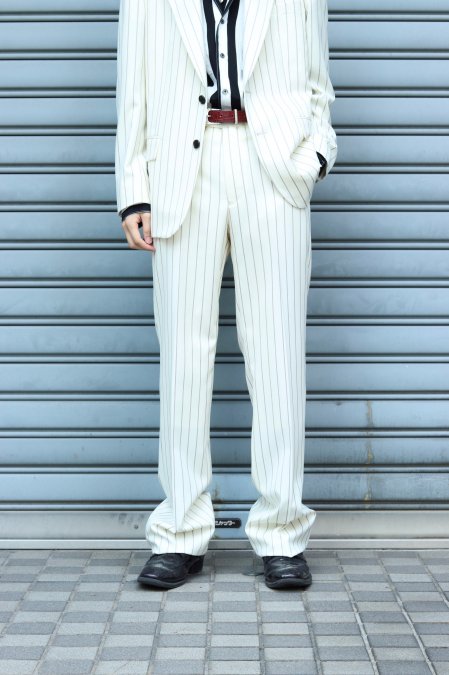 LITTLEBIG（リトルビッグ）のStripe Flare Trousers（ストライプフレアトラウザーズ）の通販サイト-大阪 堀江 PALETTE  art alive（パレットアートアライヴ）-