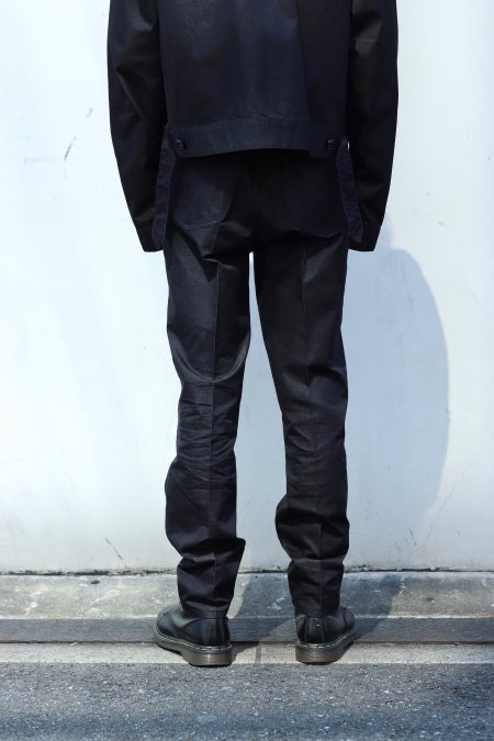 MASU（エムエーエスユー）のSUSPENDER DENIM TROUSERS-BLACK