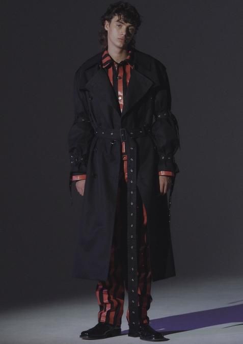 ステンカラーコートKolor 19SS Panelled Coat パネルコート - ステン