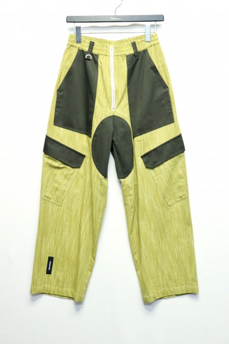 SYU.HOMME/FEMM（シュウ オム フェム）のBi-color Cargo punk pants 